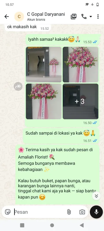 Pengiriman Karangan Bunga Taman Safari Bogor