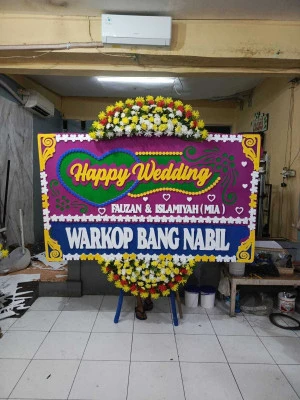 Papan Bunga di Taman Safari Bogor