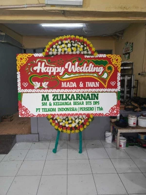 Papan Bunga di Taman Safari Bogor