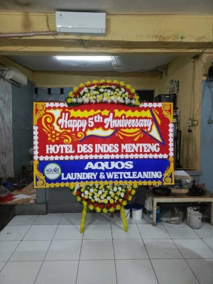 Papan Bunga di Taman Safari Bogor